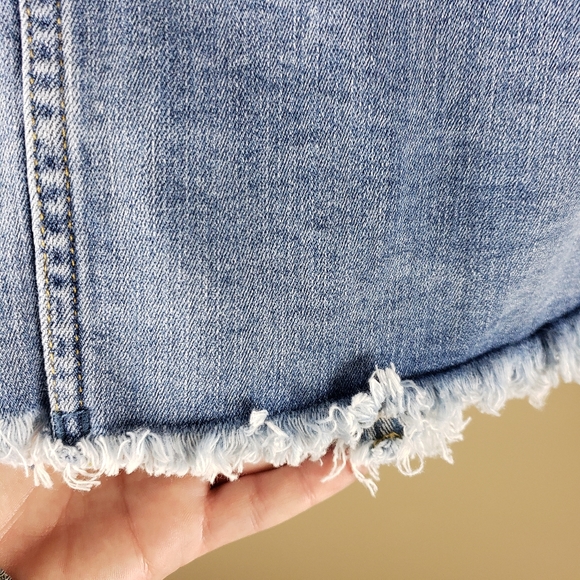 Kancan distressed denim jean jacket 3XL - Picture 13 of 13